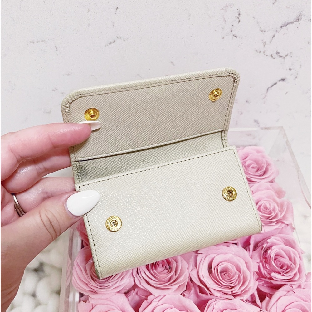 Authentic Prada Cera Portachiavi 6 Key Saffiano Leather Holder / Wallet - Picture 5 of 14